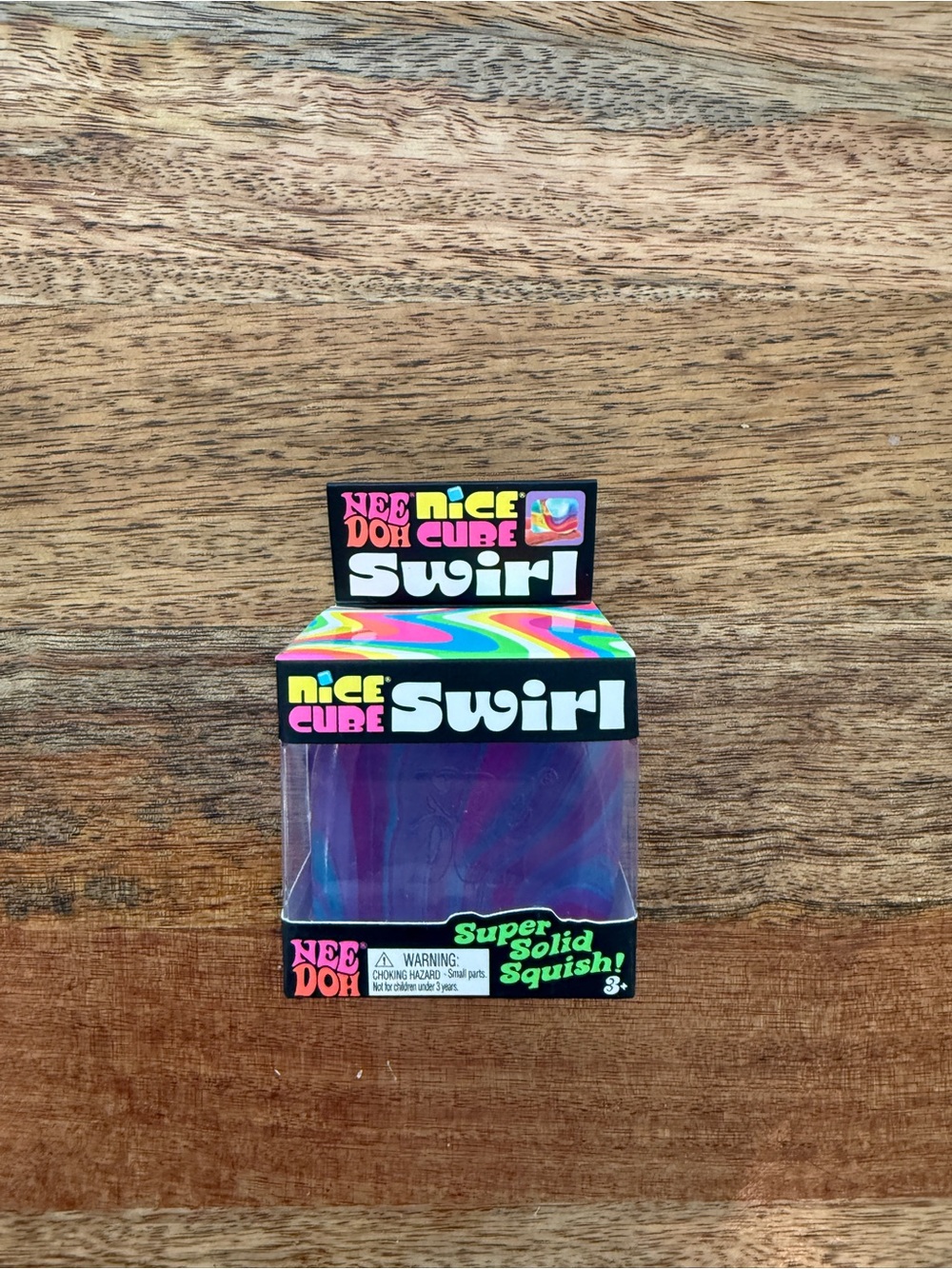 NIB Authentic Needoh Nice Cube Swirl